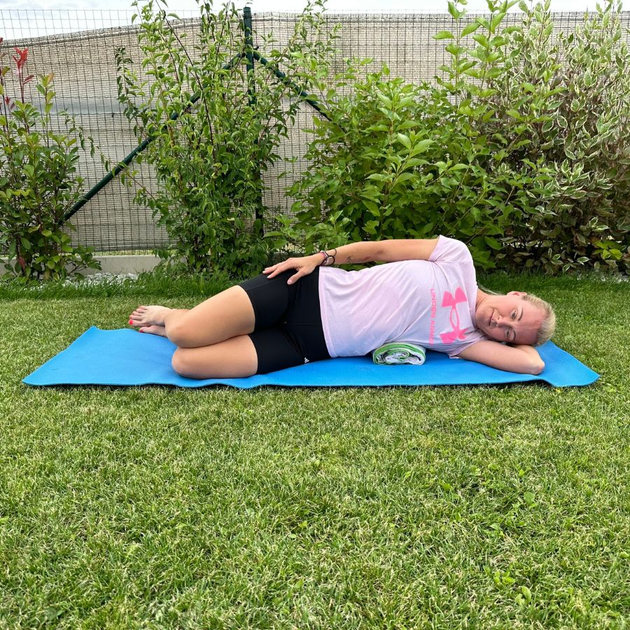 skolioza - vypodlozeni hrudniku